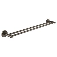 GROHE Essentials handdoekhouder dubbel 60cm brushed hard graphite 40802AL1 - thumbnail