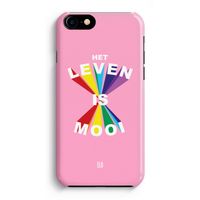 Het Leven Is Mooi: iPhone 8 Volledig Geprint Hoesje