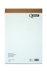 Flipoverpapier Qbasic 65x98cm 20vel opgerold