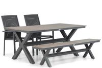 Presto Ricadi/Forest 180 cm dining tuinset 4-delig Presto Ricadi/Forest 180 cm dining tuinset 4-delig