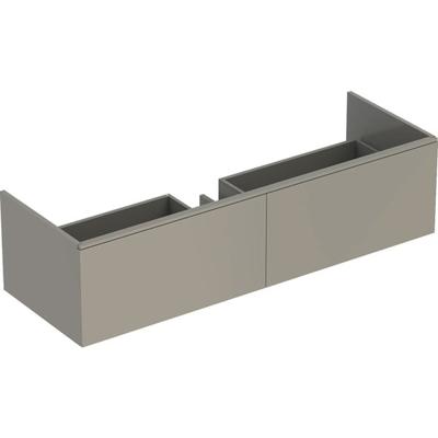 Geberit Xeno2 wastafelonderbouwkast met 2 laden 139.5x35x47.3cm greige 500348001