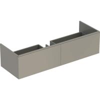 Geberit Xeno2 wastafelonderbouwkast met 2 laden 139.5x35x47.3cm greige 500348001