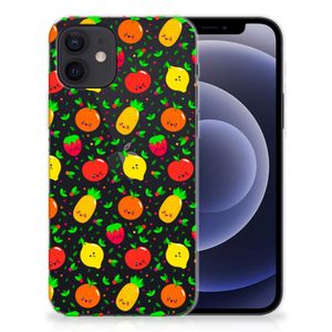 iPhone 12 | 12 Pro (6.1") Siliconen Case Fruits