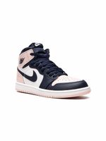 Jordan Kids baskets montantes Air Jordan 1 Retro OG 'Bubble Gum' - Blanc