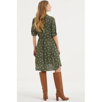 Inwear gestreepte jurk Viksa groen