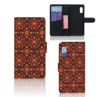 Samsung Xcover Pro Telefoon Hoesje Batik Brown - thumbnail