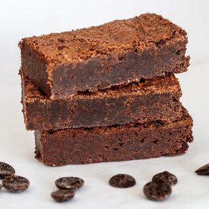 Vegan Original Brownie Box - 6 Brownies Per Post - Brievenbus Pakket