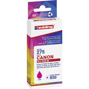 Edding Inktcartridge vervangt Canon CLI-526M Compatibel Magenta EDD-275 18-275-01