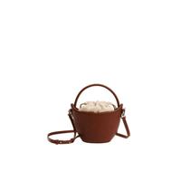 Mango crossbody tas cognac