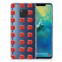 Huawei Mate 20 Pro Siliconen Case Paprika Red