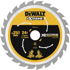 DeWalt Accessoires DT99571 XR Cirkelzaagblad 250x30mm 24 tands - DT99571-QZ