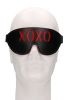 Ouch! Blindfold - XOXO - Black - thumbnail