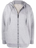 Michael Michael Kors hoodie zippé à bande logo - Gris