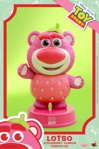 Toy Story 3 Cosbaby (S) Mini Figure Lotso (Strawberry Version) 10 Cm