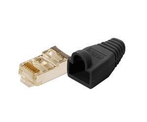 LogiLink MP0012 kabel-connector RJ45 connector zwart 100stk