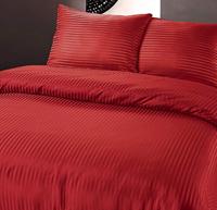 Dekbedovertrekset, Beddengoed, Modern, Lichtgewicht, 140x200/220 cm cm, incl. 1 kussensloop 60x70, Rood