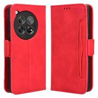 OnePlus 12R/Ace 3 Cardholder Series Portemonnee Hoesje - Rood - thumbnail