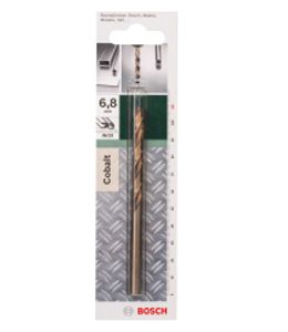 Bosch Accessories 2609255076 HSS Metaal-spiraalboor 6.8 mm Gezamenlijke lengte 109 mm Kobalt DIN 338 Cilinderschacht 1 stuk(s)