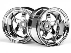 Work meister s1 wheel 26mm chrome (9mm offset)