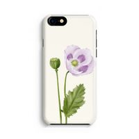 Purple poppy: iPhone 8 Volledig Geprint Hoesje