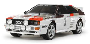 Tamiya 1:10 RC auto Elektro Straatmodel Audi Quattro Rally Brushed 4WD Bouwpakket TT-02