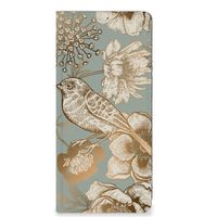 Smart Cover voor OPPO A98 5G Vintage Bird Flowers