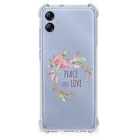 Samsung Galaxy A04e Stevig Bumper Hoesje Boho Text