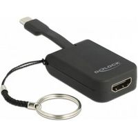 Delock 63942 USB Type-C-adapter naar HDMI (DP Alt Mode) 4K 30 Hz - sleutelhanger - thumbnail