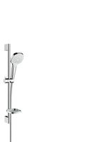 Hansgrohe Croma Select E Vario Unica Glijstangset 65 Cm. Casetta Chroom-wit