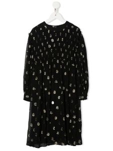 Stella McCartney Kids robe-chemise à broderies - Noir