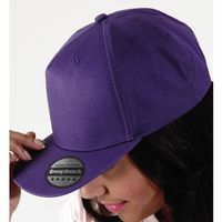 Paarse snapback rapper cap / pet voor volwassenen   -