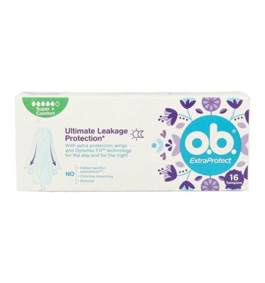 Tampons extra protect super plus