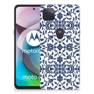 Motorola Moto G 5G TPU Case Flower Blue