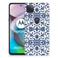 Motorola Moto G 5G TPU Case Flower Blue