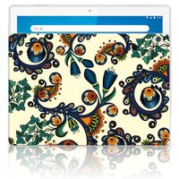 TPU Case Lenovo Tab M10 Barok Flower