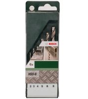 Bosch Accessories 2609255060 HSS Metaal-spiraalboorset 6-delig Geslepen DIN 338 Cilinderschacht 1 set(s) - thumbnail