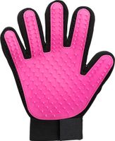 Trixie Trixie vachtverzorgingshandschoen mesh-materiaal / tpr roze / zwart