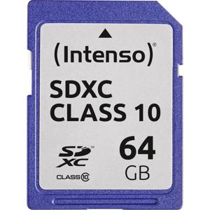 Intenso 3411490 flashgeheugen 64 GB SDXC Klasse 10