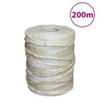 Touw 3 mm 200 m 100% sisal