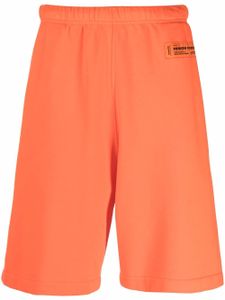 Heron Preston short de sport en coton recyclé - Orange