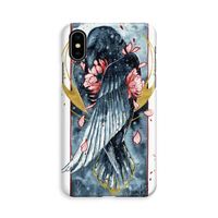 Golden Raven: iPhone X Volledig Geprint Hoesje - thumbnail