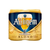 Affligem Blond Blik 4 x 33 cl bij Jumbo