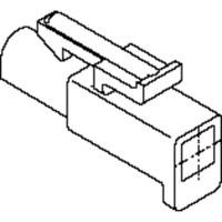 Molex 19091019 Female behuizing (kabel) Inhoud: 1 stuk(s) - thumbnail