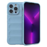 Rugged Series iPhone 14 Pro Max TPU Hoesje - Babyblauw - thumbnail