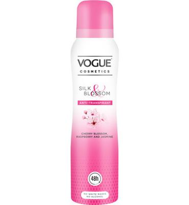 Vogue Women Silk & Blossom Anti-transpirant (150ml) Vogue Women Silk & Blossom Anti-transpirant (150ml)