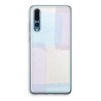 Square pastel: Huawei P20 Pro Transparant Hoesje - thumbnail