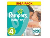 Pampers 4015400833871 wegwerpluier Jongen/meisje 4 120 stuk(s)