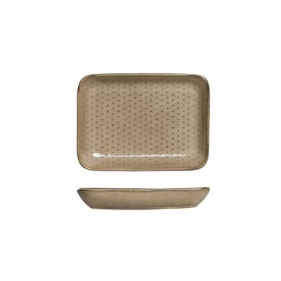 Cosy & Trendy Tapasschaaltje Toluca Amber 14 x 10 cm