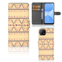 OPPO A73 5G Telefoon Hoesje Aztec Yellow