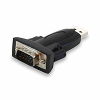 Equip USB-A -> Seriële RS232-DB9-stekker St/Bu Adapter